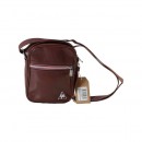 Le Coq Sportif Lineaire Small Item Rhum Raisin Marron - Sacs Pochettes / Sacoches Prix France